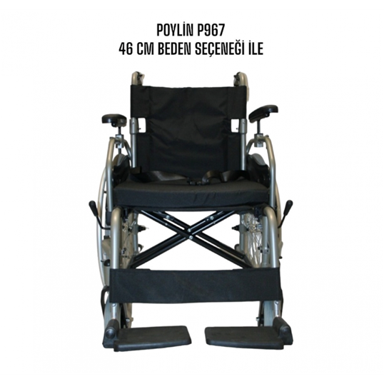 Poylin P967 Hafif Alüminyum Tekerlekli Sandalye